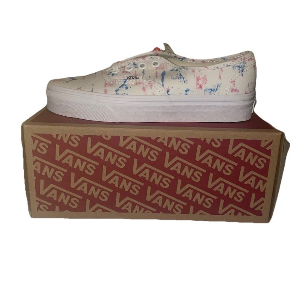 Madewell x Vans Unisex Low Top Tie Dye Canvas Shoes Size 4.5M/6W Limited Edition
